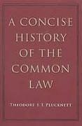 Cover of A Concise History of the Common Law