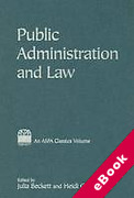 Cover of Public Administration and Law (eBook)