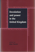 Cover of Devolution and Power in the United Kingdom