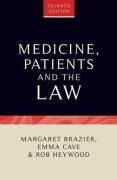 Cover of Medicine, Patients and the Law