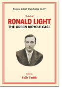 Cover of Trial of Ronald Light: The Green Bicycle Case