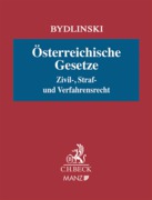 Cover of Bydlinski: Osterreichische Gesetze