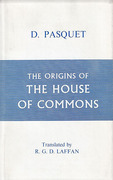 Cover of An Essay on the Origins of the House of Commons