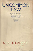 Cover of Uncommon Law: Being 66 Misleading Cases Revised and Collected in One Volume