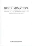 Cover of Discrimination: A Guide to the Relevant Case Law