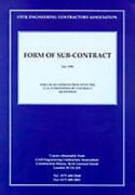 Cover of Ceca Form of Sub-Contract