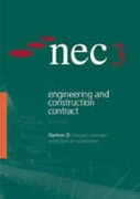 Cover of NEC3 Engineering and Construction Contract Option D: Target contract with bill of quantities (June 2005)