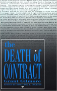 Cover of The Death of Contract