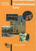 Cover of Constitutional Law: Revision Workbook