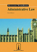 Cover of Old Bailey Press: Administrative Law Revision Workbook
