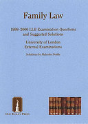 Cover of Old Bailey Press:Family Law: 1999 - 2000 LLB Examination Questions and Suggested Solutions