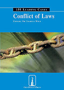 Cover of Old Bailey Press: 150 Leading Cases: Conflict of Laws