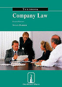 Cover of Old Bailey Press: Company Law Textbook