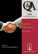 Cover of Old Bailey Press: 101 Questions & Answers Series: Law of Contract