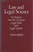 Cover of Law and Legal Science: An Inquiry into the Concepts Legal Rule & Legal System