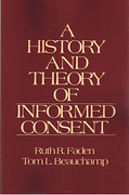 Cover of A History and Theory of Informed Consent