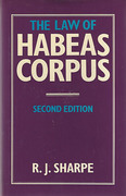 Cover of The Law of Habeas Corpus