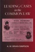 Cover of Leading Cases in the Common Law