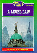 Cover of SWOT: A Level Law