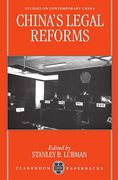 Cover of China's Legal Reforms