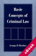 Cover of Basic Concepts of Criminal Law (eBook)