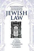 Cover of An Introduction to the History and Sources of Jewish Law
