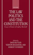 Cover of Law, Politics and the Constitution: Essays In Honour of Geoffrey Marshall