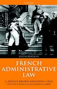 Cover of French Administrative Law