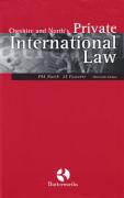 Cover of Cheshire and North's Private International Law