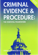 Cover of Criminal Evidence and Procedure: The Essential Framework