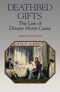 Cover of Deathbed Gifts: The Law of Donatio Mortis Causa