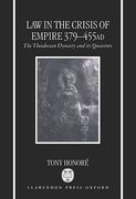 Cover of Law in the Crisis of Empire 379-455 AD