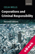 Cover of Corporations and Criminal Responsibility (eBook)