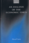 Cover of An Analysis of the Economic Torts