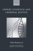 Cover of Expert Evidence and Criminal Justice