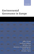 Cover of Environmental Governance in Europe