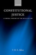 Cover of Constitutional Justice: A Liberal Theory of the Rule of Law