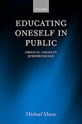 Cover of Educating Oneself in Public: Critical Essays in Jurisprudence
