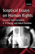 Cover of Sceptical Essays on Human Rights