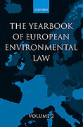 Cover of Yearbook of European Environmental Law: Vol 2