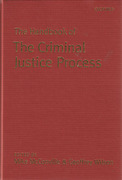 Cover of Handbook of the Criminal Justice Process