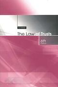 Cover of The Law of Trusts