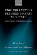 Cover of English Lawyers Between Market and State