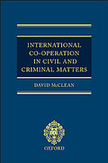 Cover of International Co-Operation in Civil and Criminal Matters