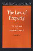 Cover of The Law of Property