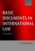 Cover of Basic Documents in International Law