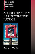 Cover of Accountability in Restorative Justice