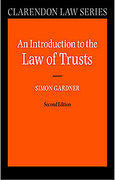 Cover of An Introduction to the Law of Trusts