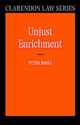 Cover of Unjust Enrichment