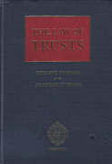 Cover of The Law of Trusts